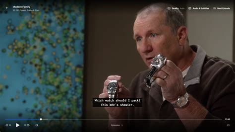 Modern Family: Watch Identification Help